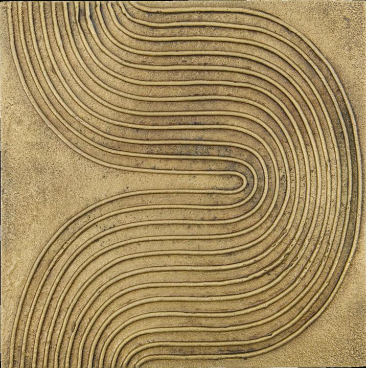 Produktbild House Doctor Wandobjekt, HDList, Antik-Gold (20 x 20 x 1.5 cm)