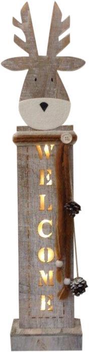 Immagine prodotto LED in legno per cervi