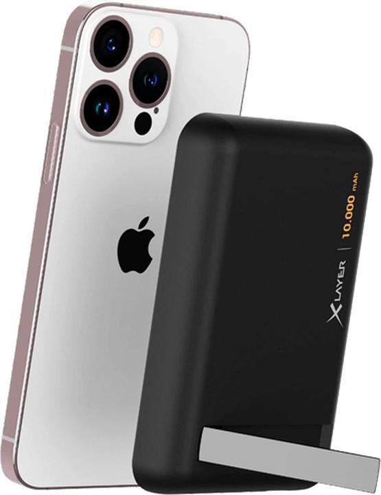 Immagine prodotto Xlayer Magfix Pro Caricatore rapido wireless con supporto 10.000mAh 20W Nero (10000 mAh, 20 W, 37 Wh)