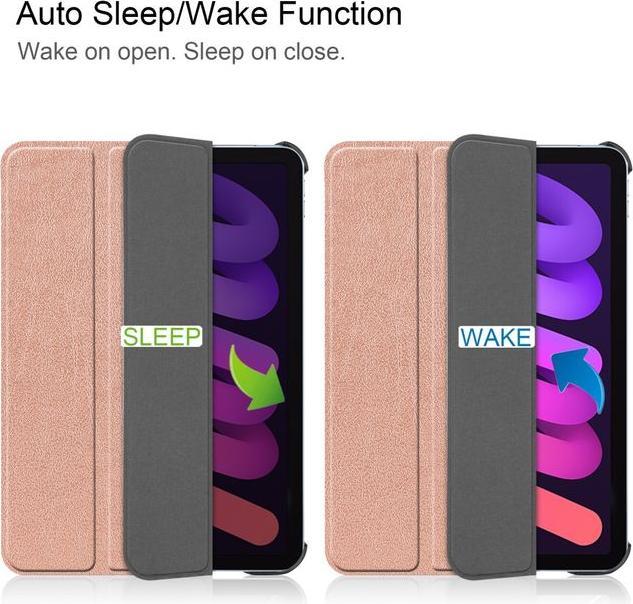 Image du produit MU Classic Étui en cuir pliable trois fois (iPad mini 6)