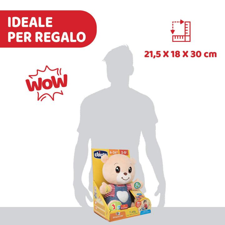 Produktbild Chicco Teddy das Gefühlsbärchen I/GB (26 cm)