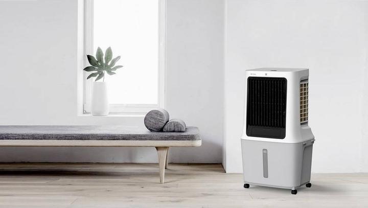 Actual product image Be Cool Luftkühler 120 W (L x B x H) 496 x 375 x 870 mm Lichtgrau, Weiss App ges