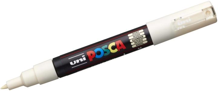 Actual product image Posca Extra Fine Marker PC-1M (Ivory (608), 0.70 mm, 1 x)