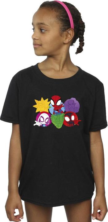 Produktbild Spidey And His Amazing Friends Faces TShirt Mädchen (140, 146)