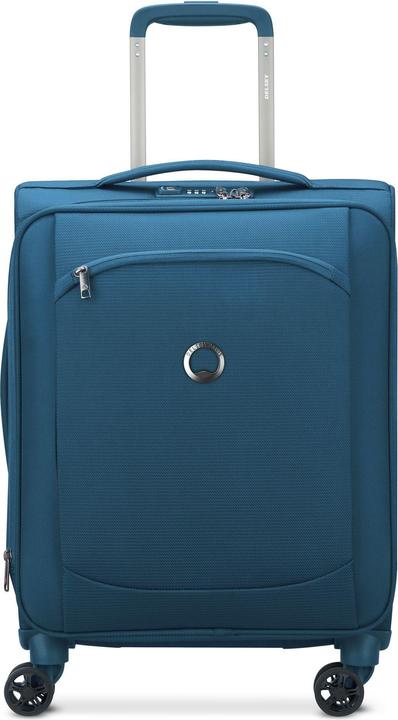 Image du produit Delsey Montmartre Air 2.0 Handbagagekoffer - 55 cm Slim - Uitbreidbaar - Licht Blauw (40 l, Bagage à main (jusqu'à 50l))