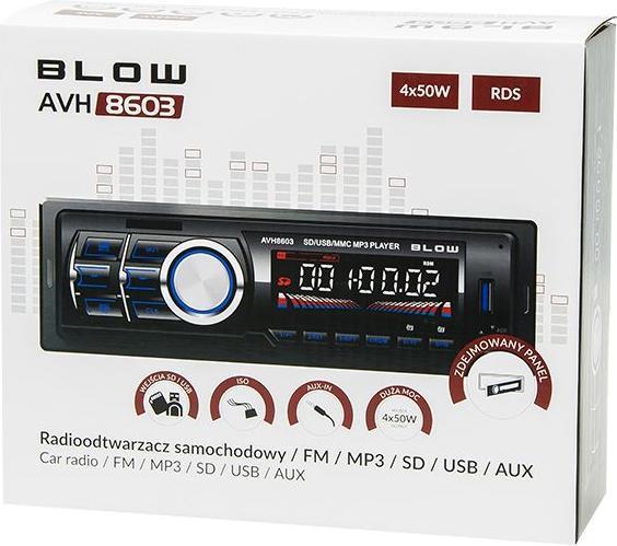 Image du produit Blow 78-228 Radio AVH-8603 MP3/USB/SD/MMC