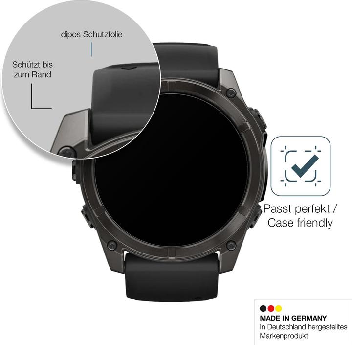 Actual product image Dipos Anti-Shock Screen Protector Matte