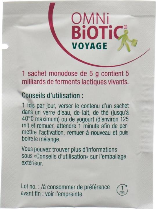 Actual product image Omni Biotic Reise Pulver (neu) (14 Piece, Powder, 100 g)