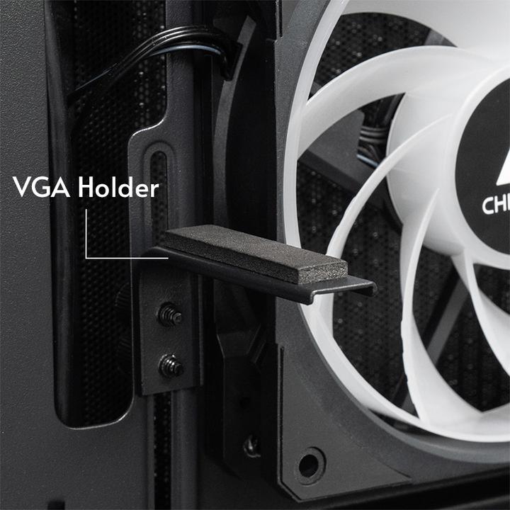 Immagine prodotto Chieftec PC-Gehäuse GT-01B-OP Schwarz (ATX, Mini-ITX, mATX)