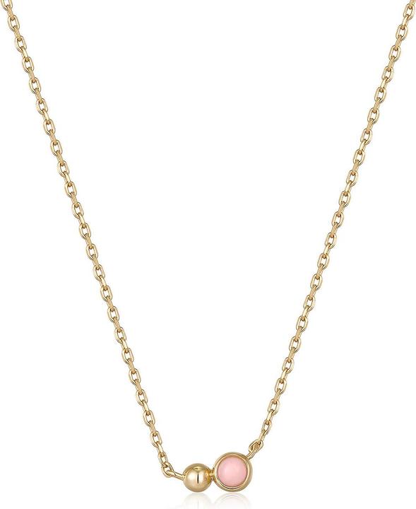 Ania Haie N045-02G-RQ Spaced Out Damen Halskette, verstellbar (Sterling Silber 925)