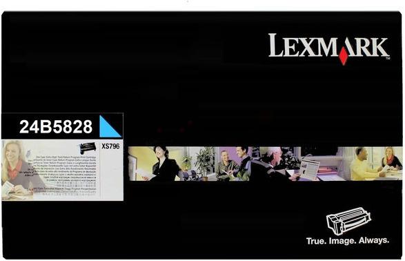 Immagine prodotto Lexmark 24B5828 cartuccia toner ciano 18.000 pagine ciano CS 796 it (C)