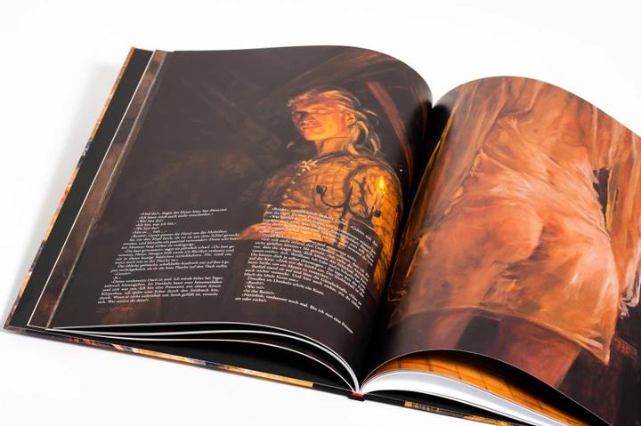 Actual product image The Witcher Illustrated – Das kleinere Übel (German, Andrzej Sapkowski, Erik Simon, Ugo Pinson, 2022)