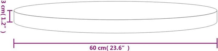 Actual product image VidaXL Viktoras (60 x 3 cm)