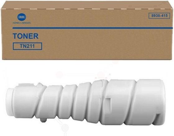 Actual product image Konica Minolta 8938-415TN-211 toner black 17.500 pages/6% black Minolta Bizhub 250 (FC)