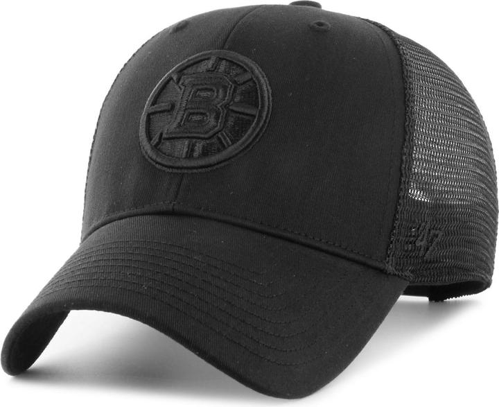 47 Brand Adjustable Cap - Branson Boston Bruins Schwarz (One Size)