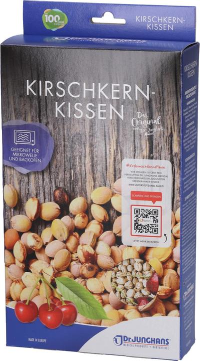 Produktbild Dr. Junghans Kirschkernkissen 20x30cm für Mikrowelle, 1 St (20 x 30 cm)