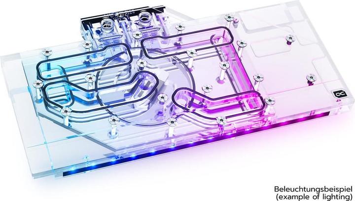 Produktbild Alphacool Eisblock Aurora GPX-A Radeon RX 6700XT ROG Strix/TUF mit Backplate