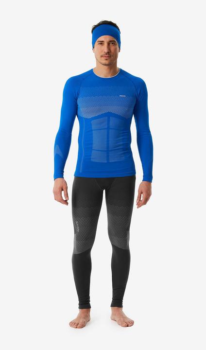 Actual product image Inovik Men's thermal ski base layer 900 - bleu (M)