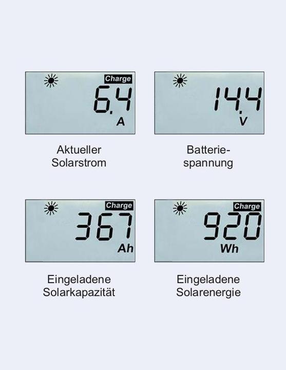Immagine prodotto Votronic 11250 (Marine) LCD Solar Computer S per le serie MPP e SR (Materiale di montaggio del sistema solare)