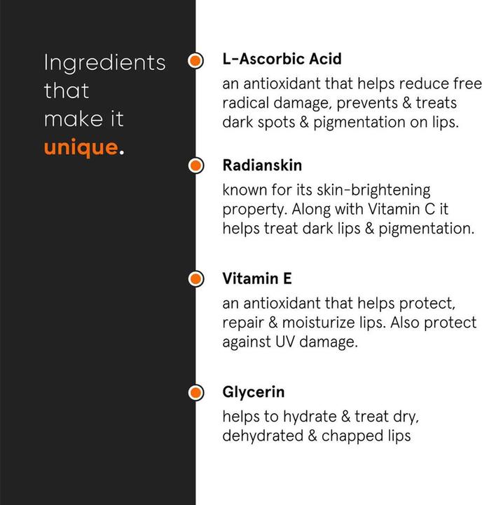 Actual product image Minimalist L-Ascorbic Acid 8% Lip Treatment Balm (Balm)