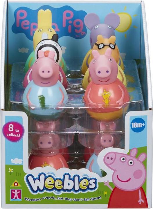 Produktbild Magni Peppa Pig Weebles Figures, Chunky Moulded Figures, First Toy, Preschool Imaginative Play