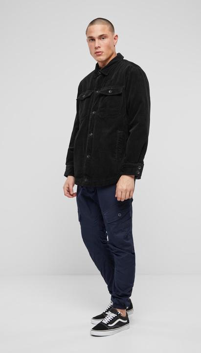 Produktbild Brandit Corduroy Outdoorjacke, Schwarz Grösse 4XL (4XL)