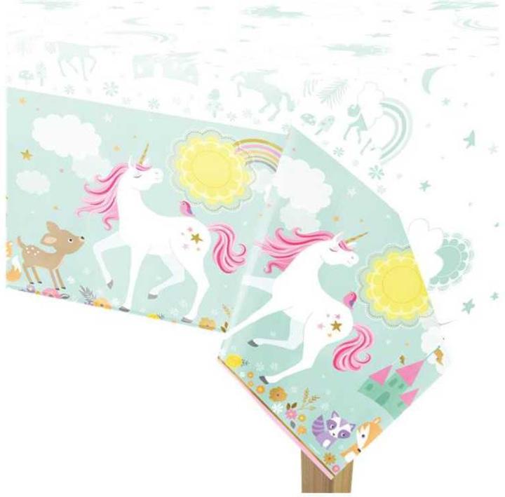 Image du produit Amscan Nappe anniversaire licorne (137 x 243 cm)