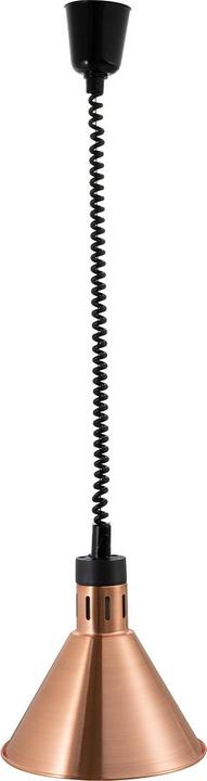 Actual product image Gastro Hero Height adjustable heat lamp copper