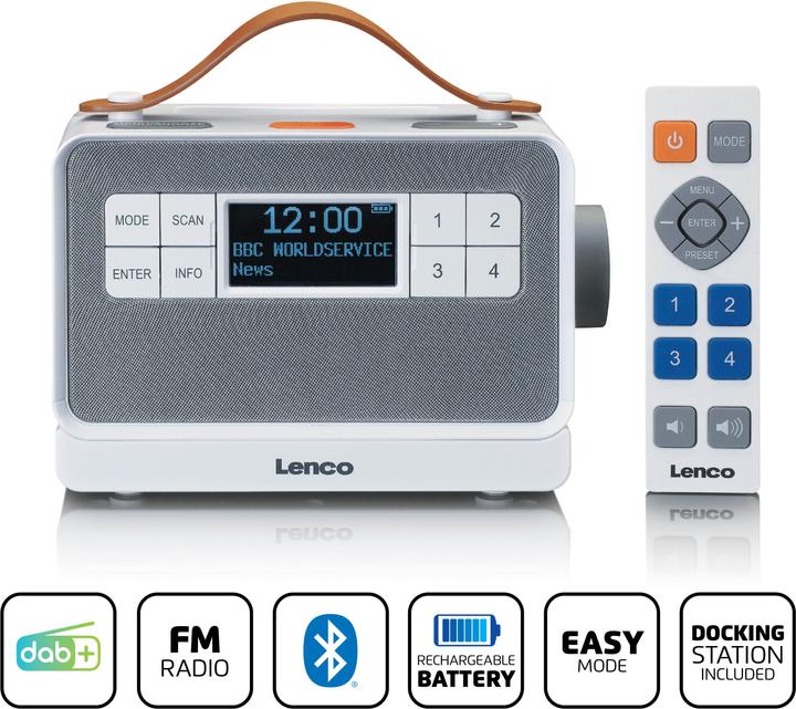 Immagine prodotto Lenco PDR-065 (DAB, FM, Bluetooth)