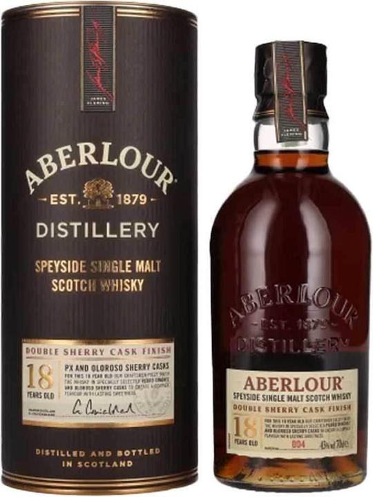 Produktbild Aberlour 18 Years Old Double Sherry Cask Single Malt Scotch Whisky mit Etui (Scotch Whisky)