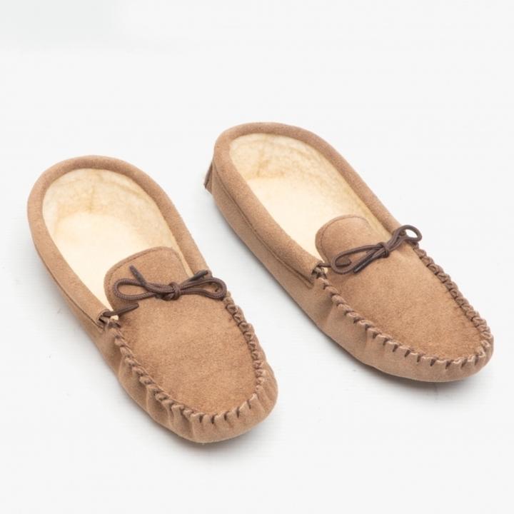 Actual product image Mokkers Moccasin slippers Jake suede (48)