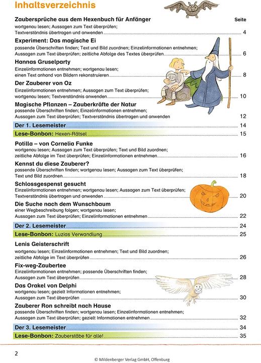 Actual product image Das Übungsheft Lesen 3 (German, Sabine Stehr, 2022)