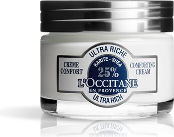 Actual product image L'Occitane Shea Butter Ultra Rich Face Cream (50 ml, 24h cream)