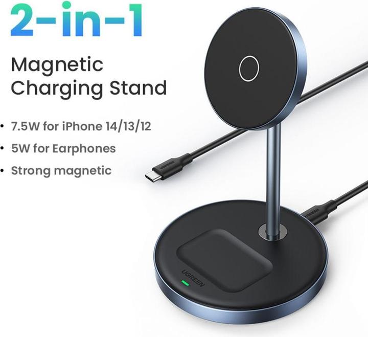 Produktbild Ugreen Wireless charger 2in1 90668 (20 W)