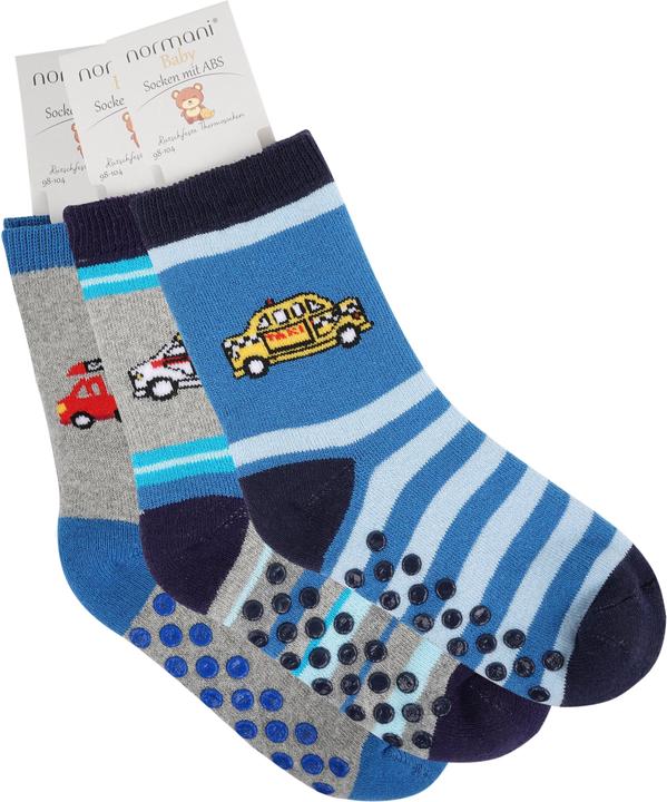 Actual product image Normani 3 pairs of children's socks with ABS print (pack of 3, 98/104)