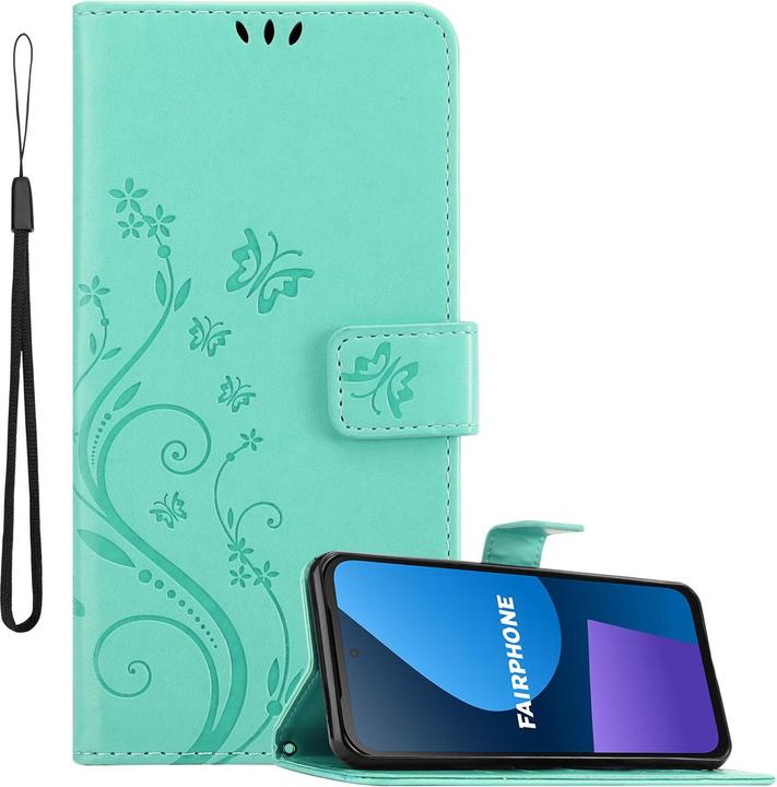Immagine prodotto Cadorabo Custodia per Fairphone 5 Flower Book (Fairphone 5)