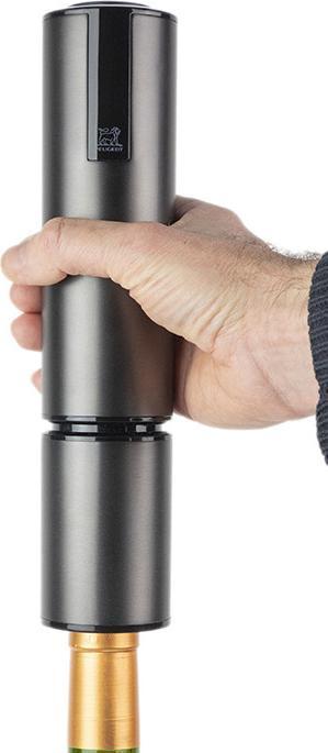 Actual product image Peugeot ELIS TOUCH Electric corkscrew with lithium battery, carbon fibre (Electric corkscrew)