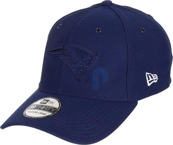 New Era NFL - New England Patriots - 2018 Color Rush 39Thirty Cap Blau SM (54, 55, 56, 57)