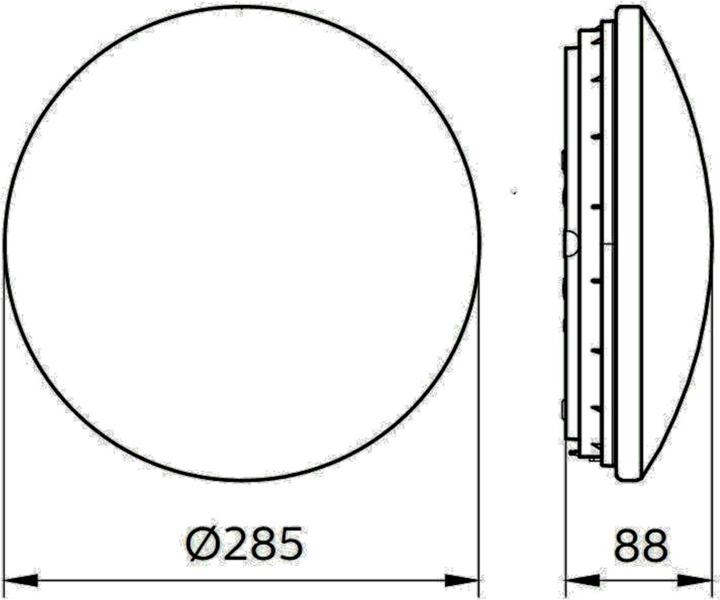 Productafbeelding Philips LED wandlamp (1100 lm)
