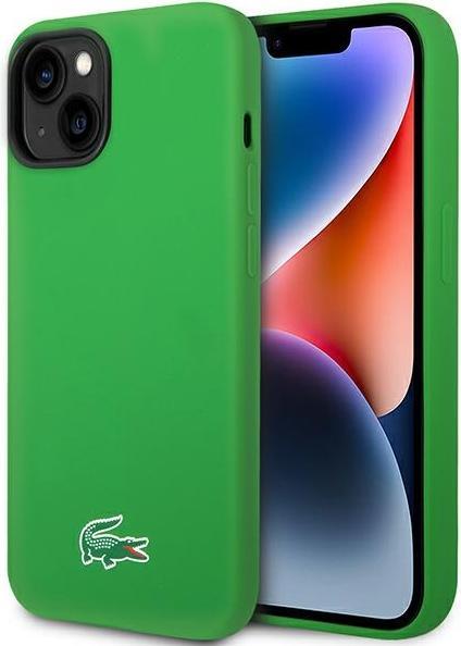 Image du produit Lacoste LCHMP14SSLON iPhone 14 / 15 / 13 6.1" green hardcase with Silicone and MagSafe (Apple iPhone 14, Apple iPhone 15, Apple iPhone 13)
