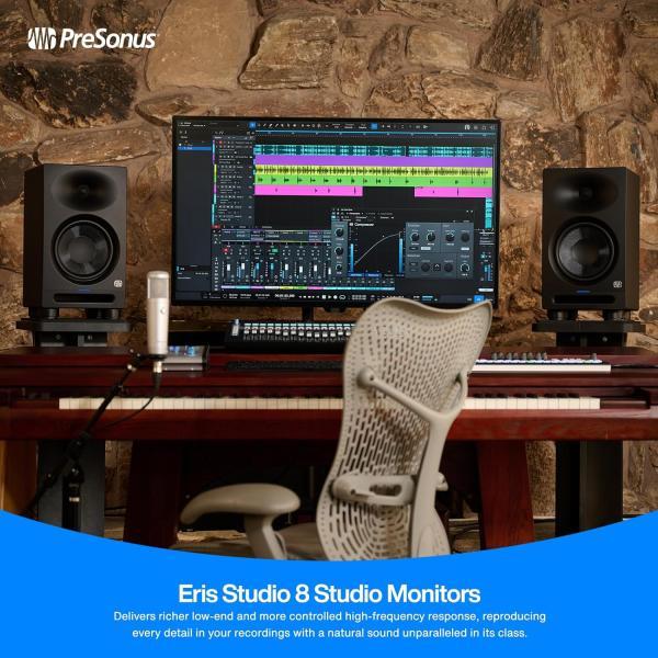 Produktbild PreSonus Eris Studio 8 actieve studiomonitor (per stuk) (Aktiv, 1 Stk., 1x 140 W)