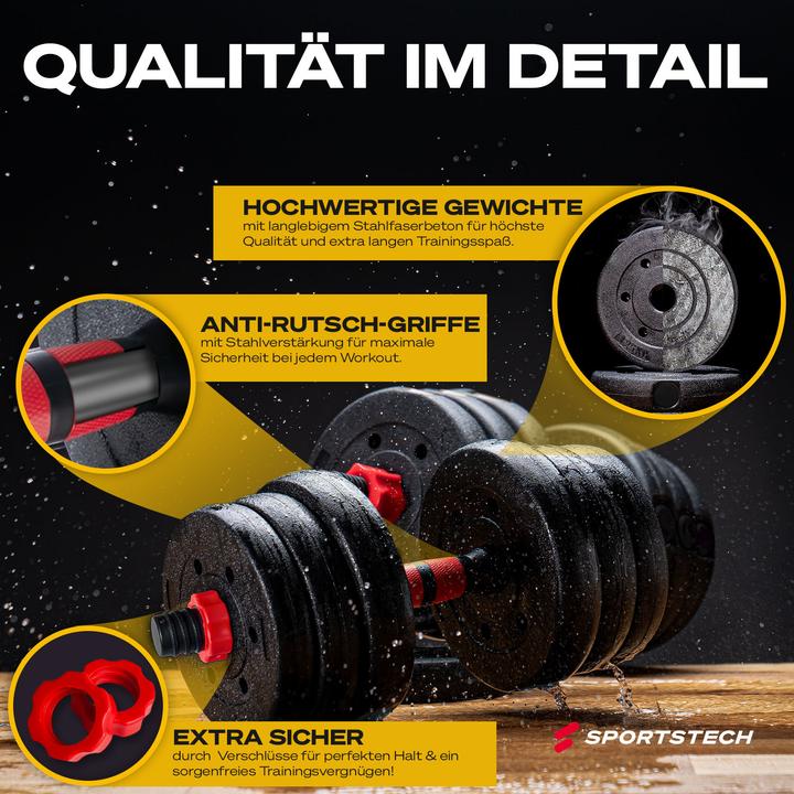 Produktbild Sportstech Hantel AH150 40 KG (1 x 40 kg)