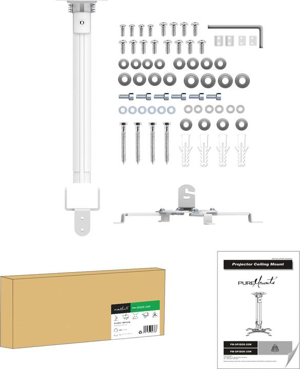 Actual product image PureMounts Spider 20W (Ceiling)