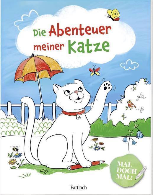Produktbild Mal doch mal! - Die Abenteuer meiner Katze (Deutsch, Pattloch Verlag, Nataša Kaiser, 2024)