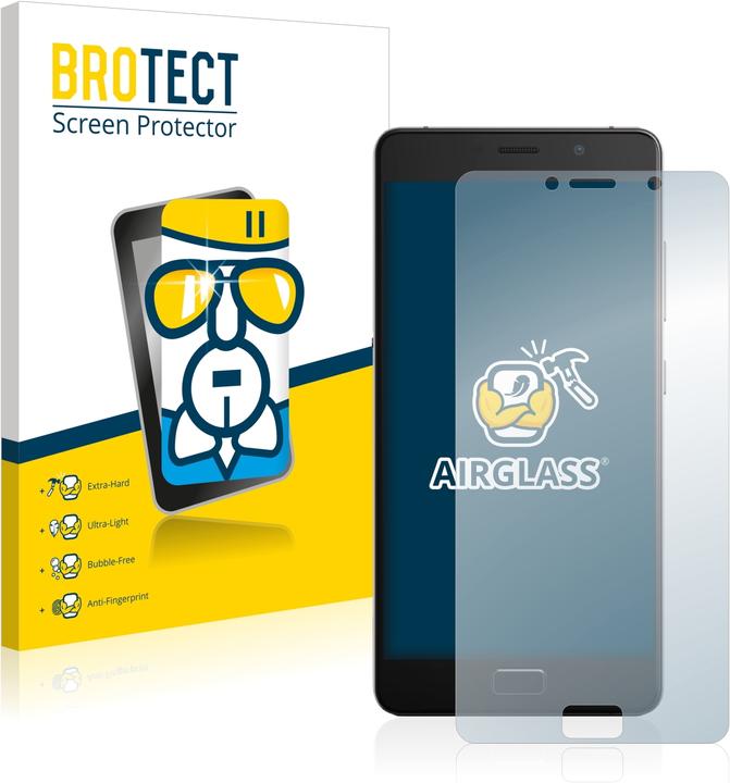 Produktbild BROTECT AirGlass Panzerglasfolie (1 Stück, Lenovo P2)