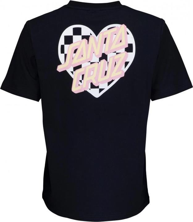 Actual product image Santa Cruz Heart Dot Check T-Shirt (12XL)