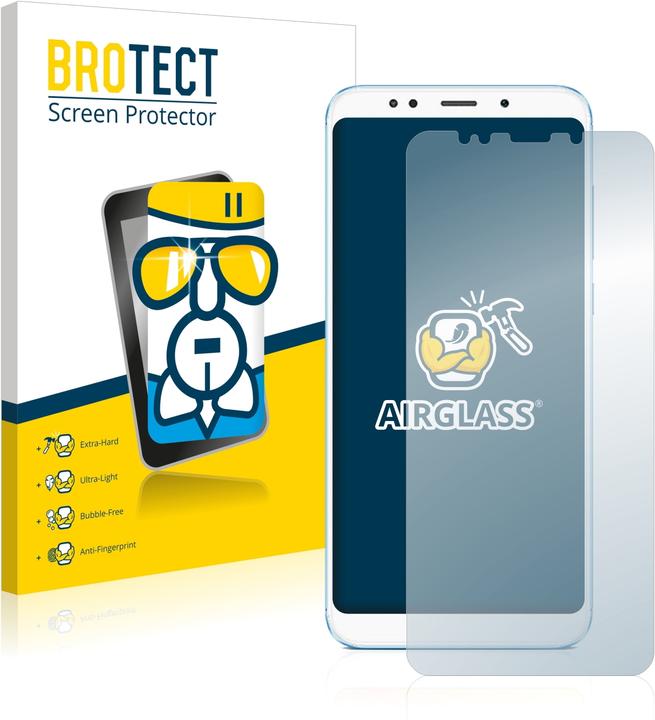 Produktbild BROTECT AirGlass Panzerglasfolie (1 Stück, Xiaomi Redmi 5 Plus)