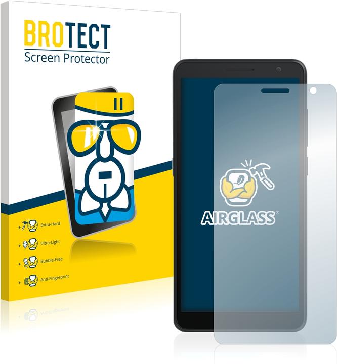 Actual product image BROTECT AirGlass Glass (1 Piece, Alcatel 1B (2020))
