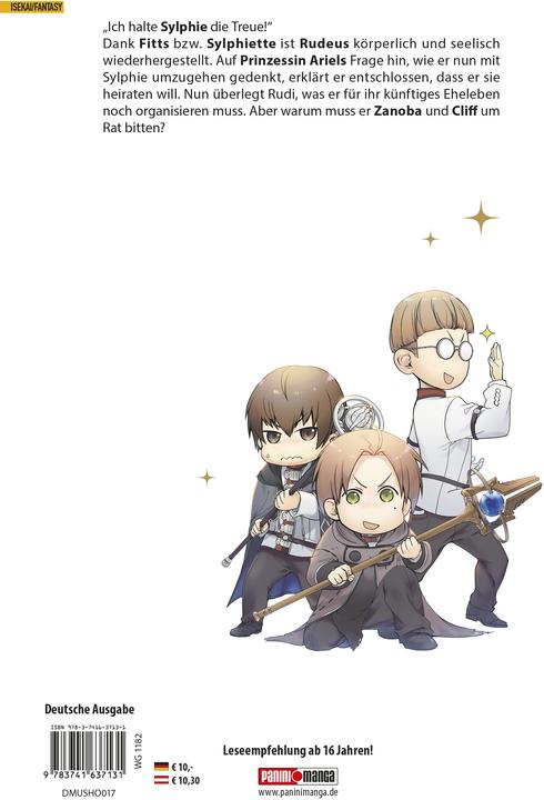 Actual product image Panini Mushoku Tensei - In dieser Welt mach ich alles anders 17 (German, Yuka Fujikawa, Rifujin Na Magonote, Burkhard Höfler, 2024)