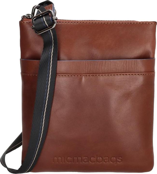 Micmacbags Le Mans Umhängetasche - Cognac - 100% Leder